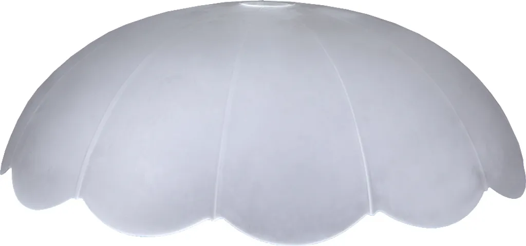Verre de lampe de rechange Ø 450mm satiné pour suspension de plafond