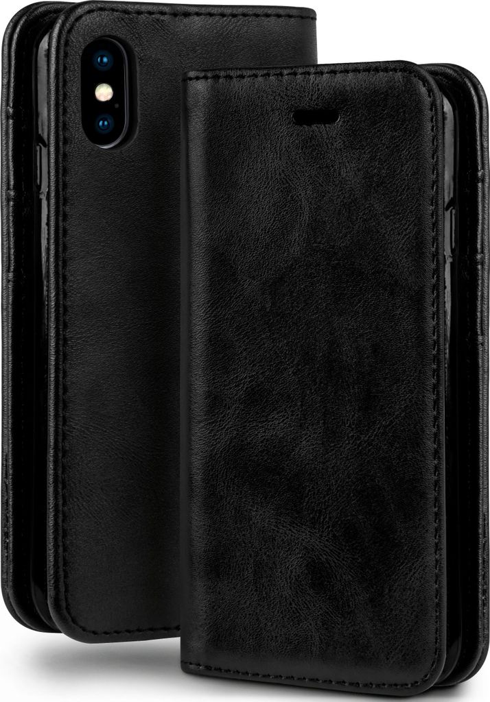 moex® Klapphülle kompatibel mit iPhone X / iPhone XS - Produktbild 
