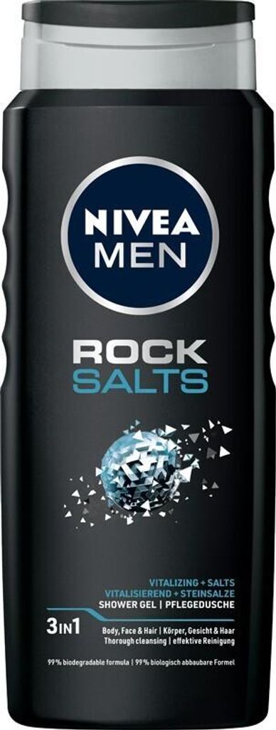 Nivea Men Duschgel Rock Salt, 500 ml