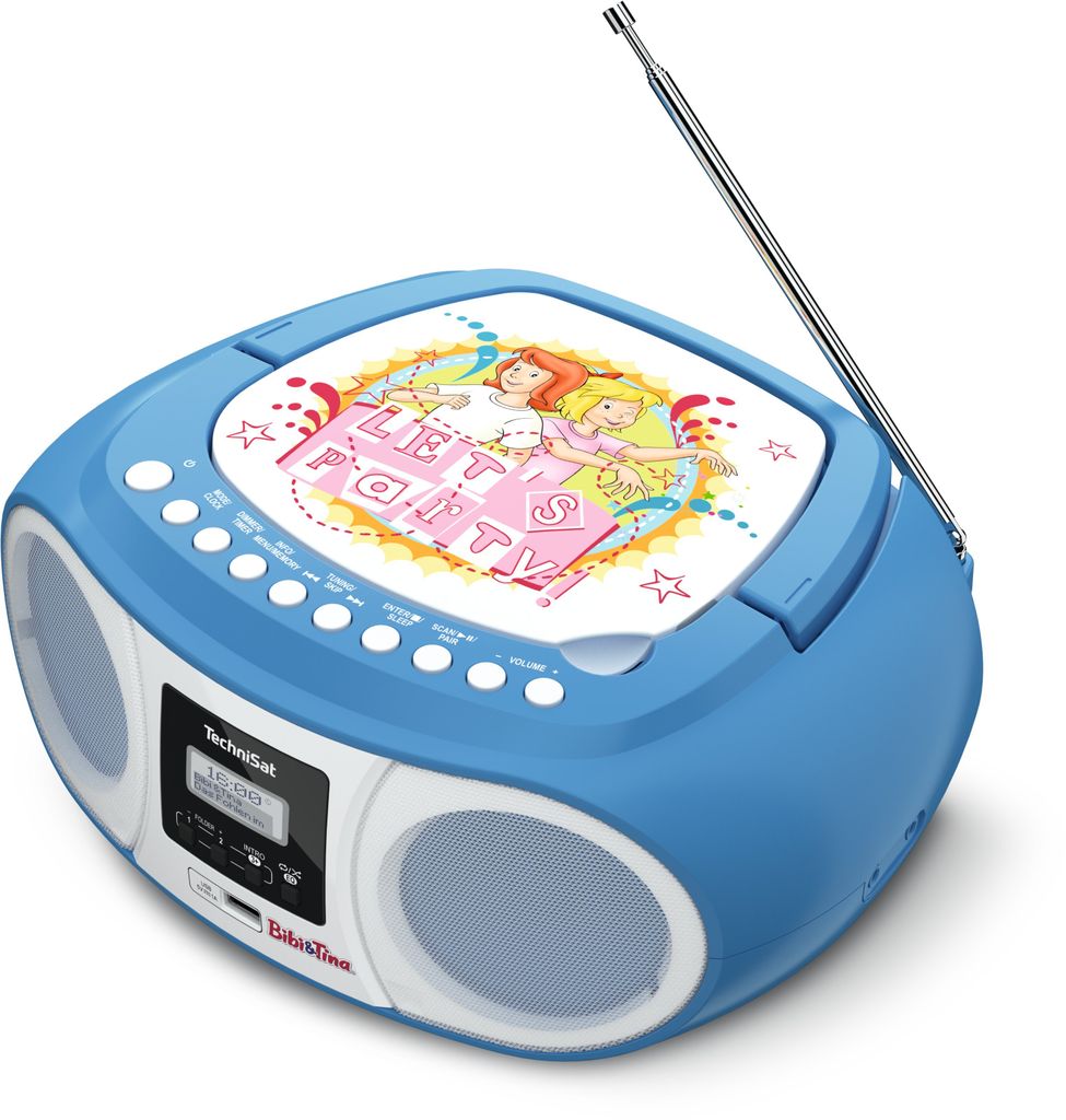 TECHNISAT Boombox 3W FM/DAB+ CD BT MP3 USB Wake up. Zdjęcie produktu 6