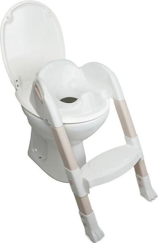 WC-Sitzverkleinerer Thermobaby Kiddyloo, Marron Glacé, 18 Monate bis 4 Jahre, Bis 30 kg, Polypropylen, Antirutsch