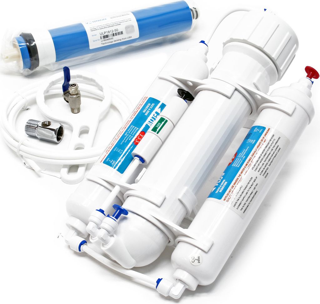 Naturewater 3 stufige Umkehrosmose RO – 190 l/Tag 50 GPD – Produktbild 