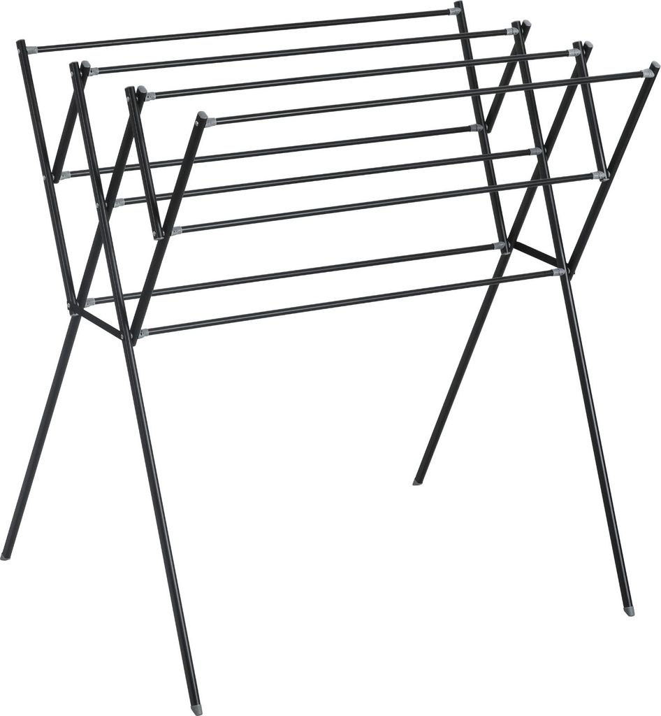 Klapbarer Wäscheständer HARMEN, dreistufig, 9 m