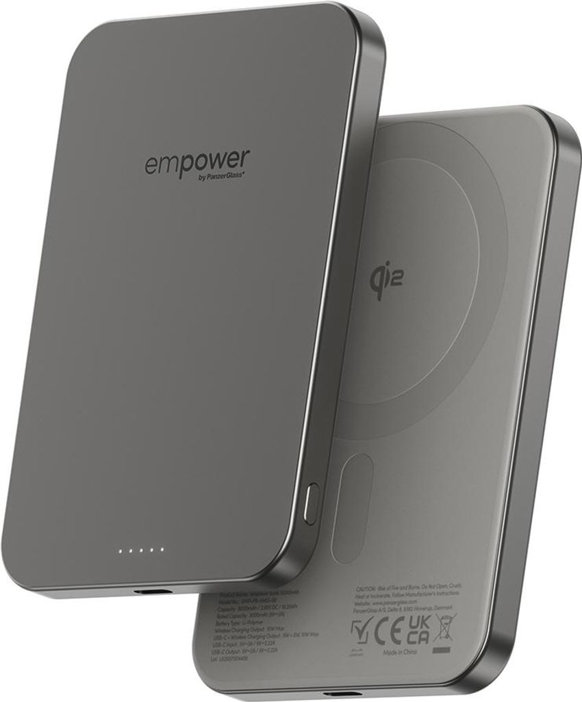 empower by PanzerGlass empower Bank | 5000mAh | Titanium