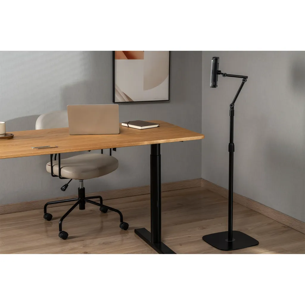 Support de Sol pour Tablette Tactile 12.9 Pouces Pied Fixe InLine Noir - 8