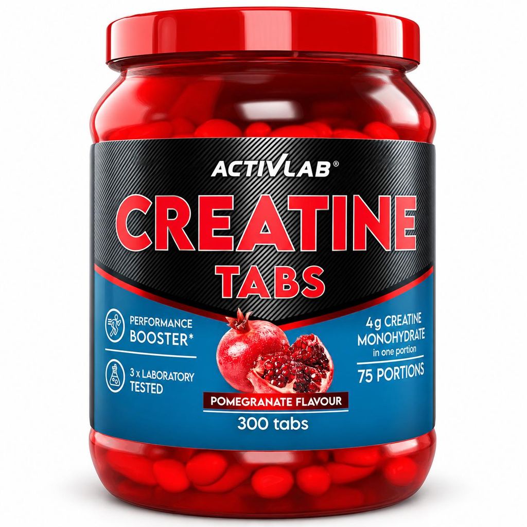 Creatine Tabs 300 Tabletten – Kreatin-Monohydrat Tabletten Produktbild 