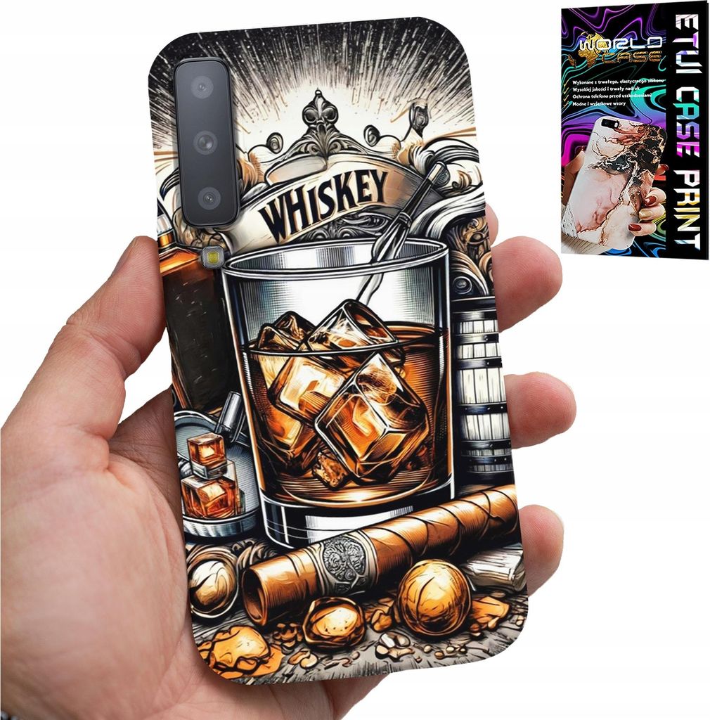 Fall Für Samsung A7 2018 - Whisky Zigarre Designs Für Männer Rucksack