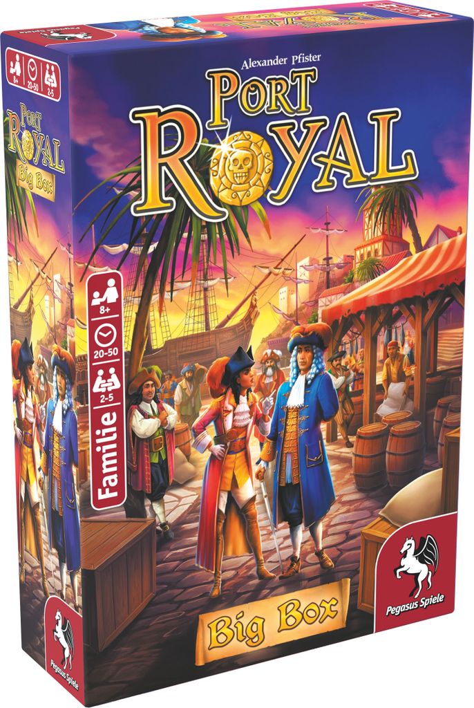 Pegasus Port Royal Big Box, Brettspiel, Familie, 8 Jahr(e), Produktbild 