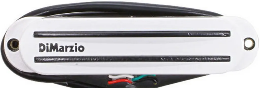 Micro DiMarzio DP218W Super Distortion S Blanc pour Guitare Stratocaster