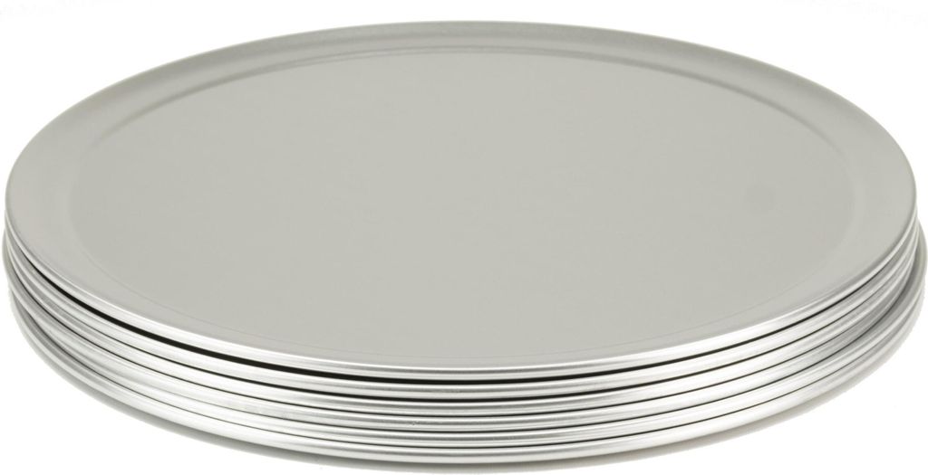 Plaque à pizza ronde en aluminium 6 pièces Ø 330 mm Image du produit 