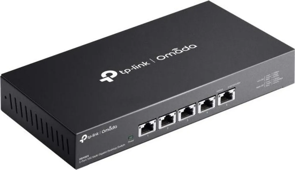 Switch TP-Link Omada DS105X : Switch Non Géré 5 Ports Ethernet 10G