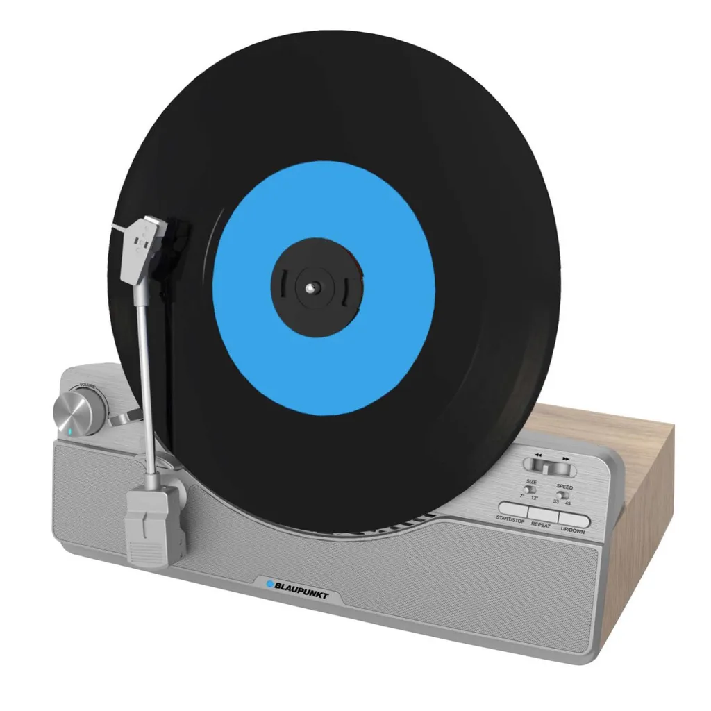Écoutez vos Vinyles sans Encombrement : Platine Verticale Blaupunkt VT100SL - 2