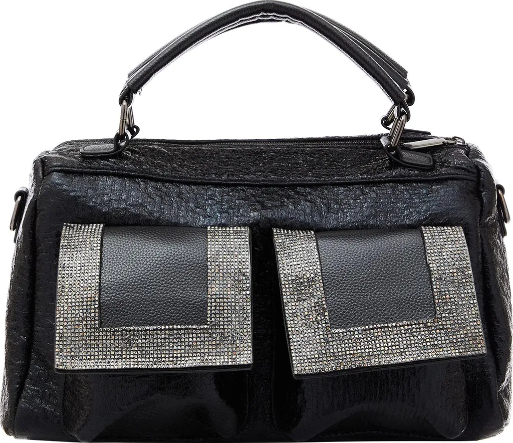 Borsa FELIPA Black - Accessorio Minimalista in Pelle per Donna Moderna
