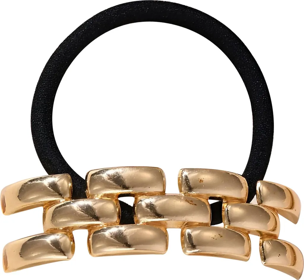 Cerchietto Catena Chicco di Riso Oro Opulento - Fatto a Mano