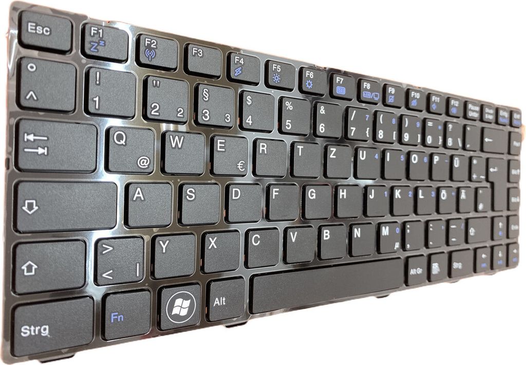 DEUTSCHE - Schwarz Tastatur Keyboard Kompatibel für Medion Akoya MD97878