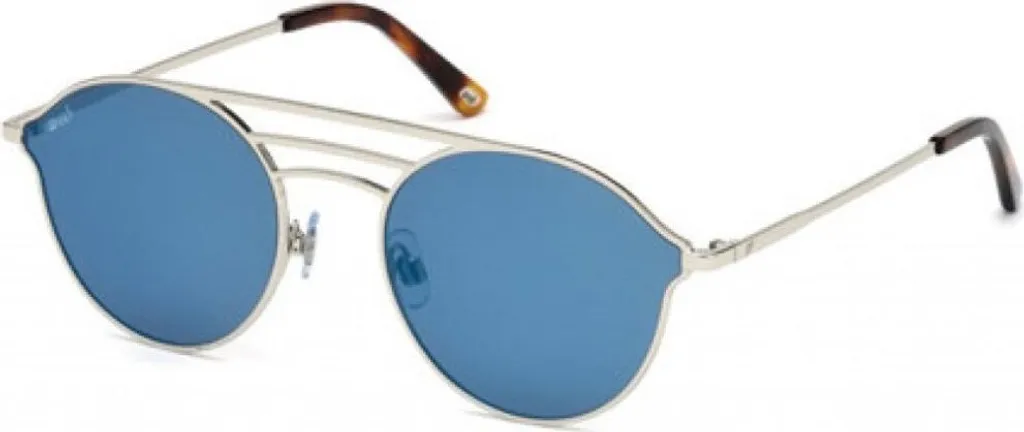Lunettes de soleil WEB Mod.WE0207 16X 55 : Style Aviateur Argenté