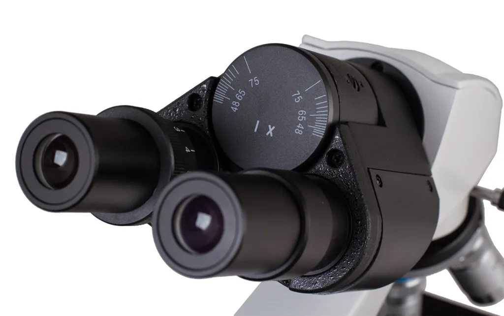 Microscope 1000x avec éclairage LED et mise au point fine - 18