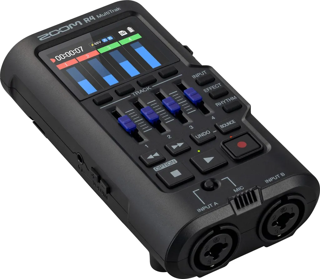 Studio de poche Zoom R4 MultiTrak avec interface audio USB et effets - 2