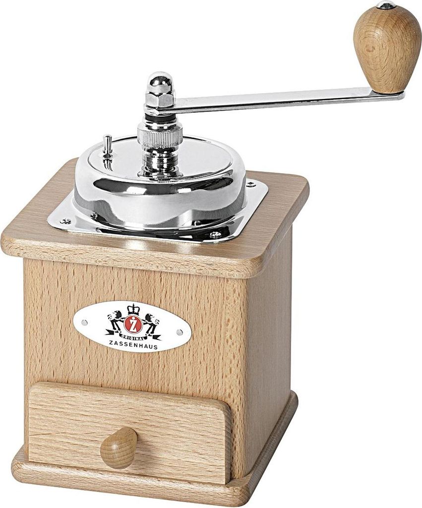 Zassenhaus Kaffeemühle Brasilia Buchenholz natur Produktbild 