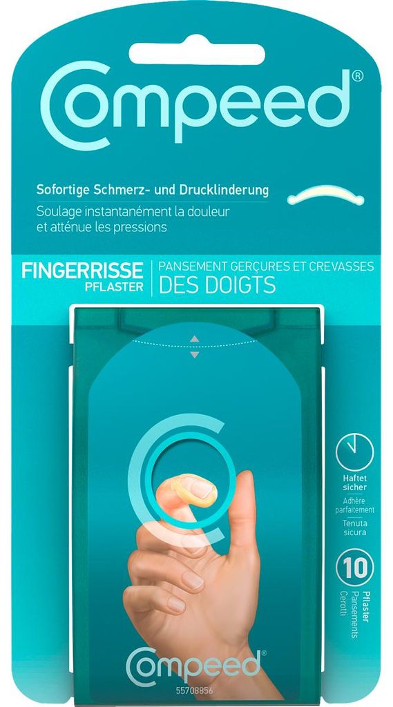 Compeed 1985647, 6 x 1 cm, Oválný, Béžová, 10 kusů Obrázek produktu 