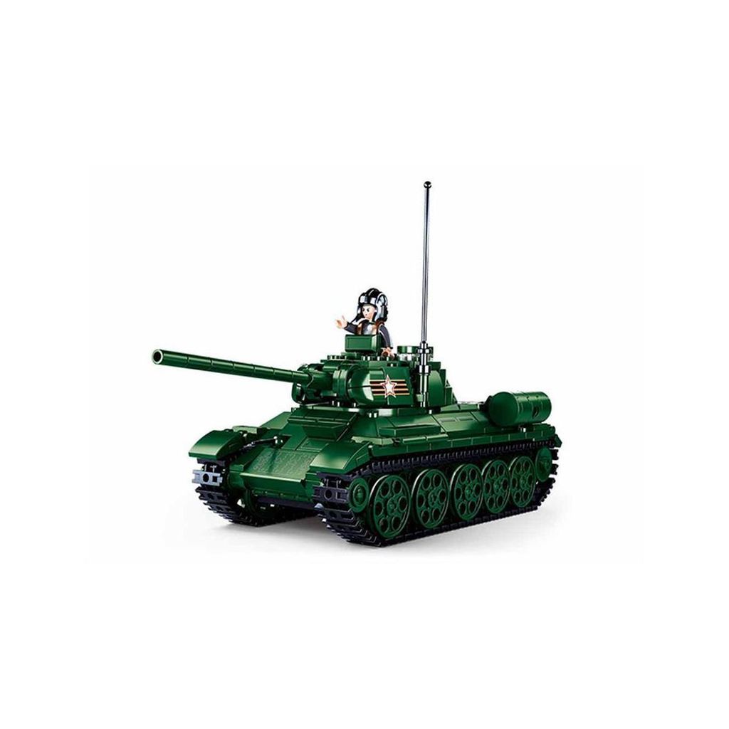 Sluban Model Bricks M38-B0982 Tank T34/85 Obrázok produktu 