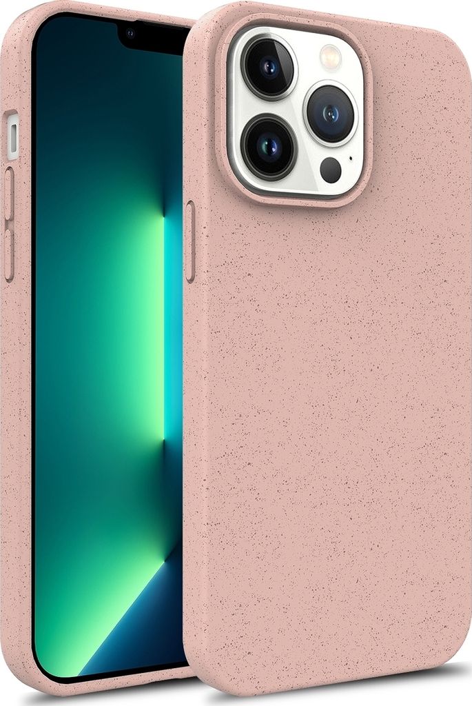 Mobigear iPhone 15 Pro Hülle Umweltfreundliches Backcover - Pink