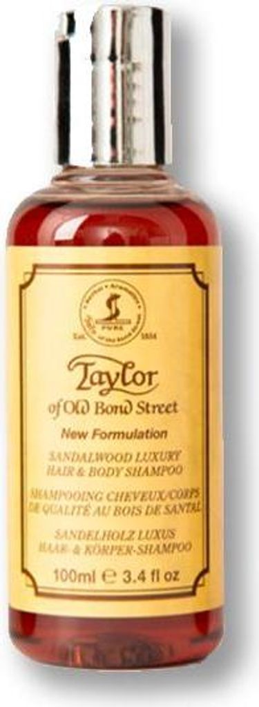 Taylor of Old Bond Street Sandalwood Haar und Körper Shampoo 100 ml