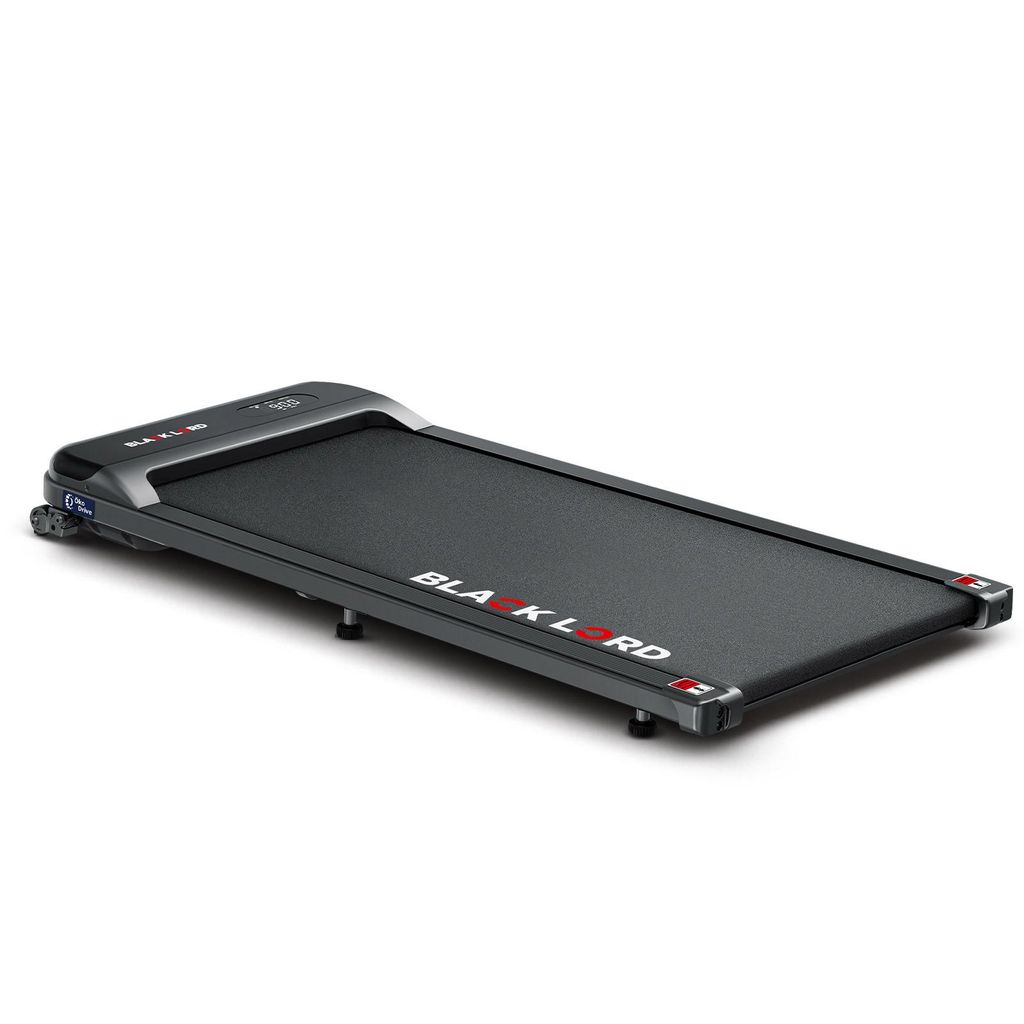 BLACK LORD Faltbares Walking Pad Laufband, 2 in 1 Elektro Home Office Laufband für Joggen und Laufen, Neigung, 3.2HP/2.2HP Fitnessgerät,SL9 Schwarz