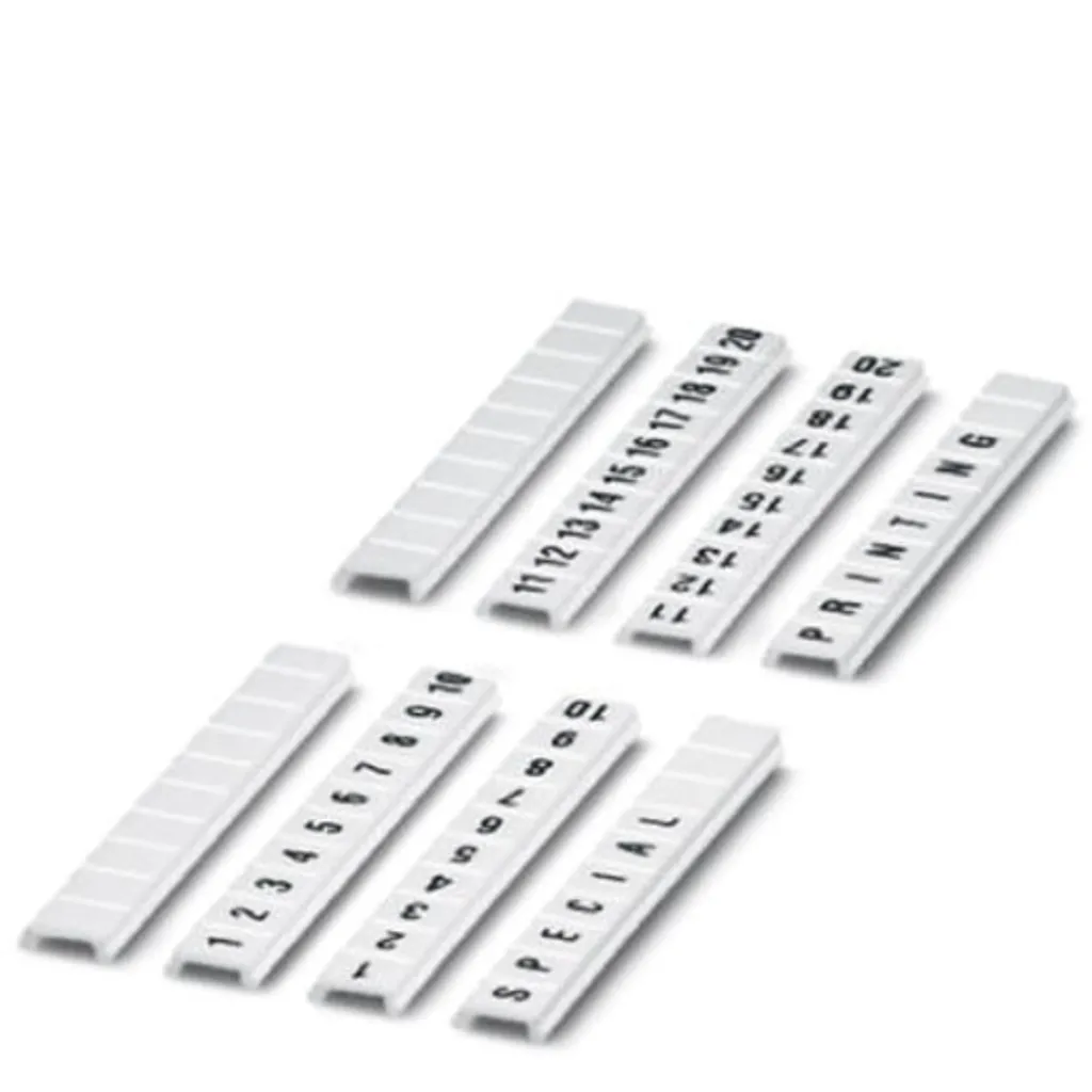 Nastro Zack - Marcatura morsettiera 3,5 mm bianco ZBF 3,5,LGS:21-30