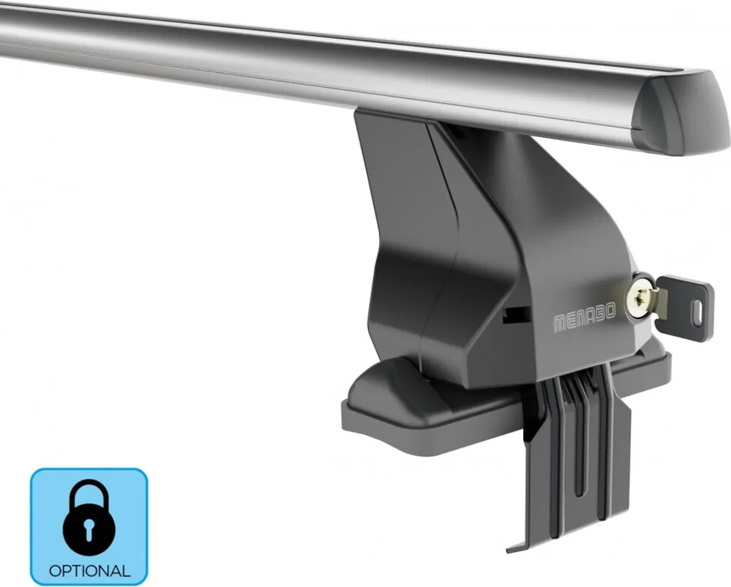 Offerta Barre Menabo Omega Toyota Prius III 130cm Alluminio Argento - 3