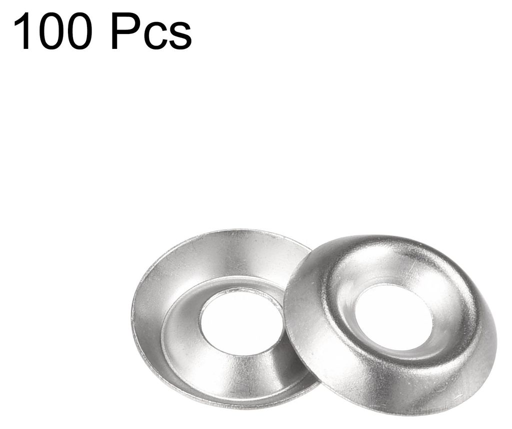 100 Stš¹ck Topfscheibe Senkkopf #8 304 Edelstahl fš¹r Schraubbolzen