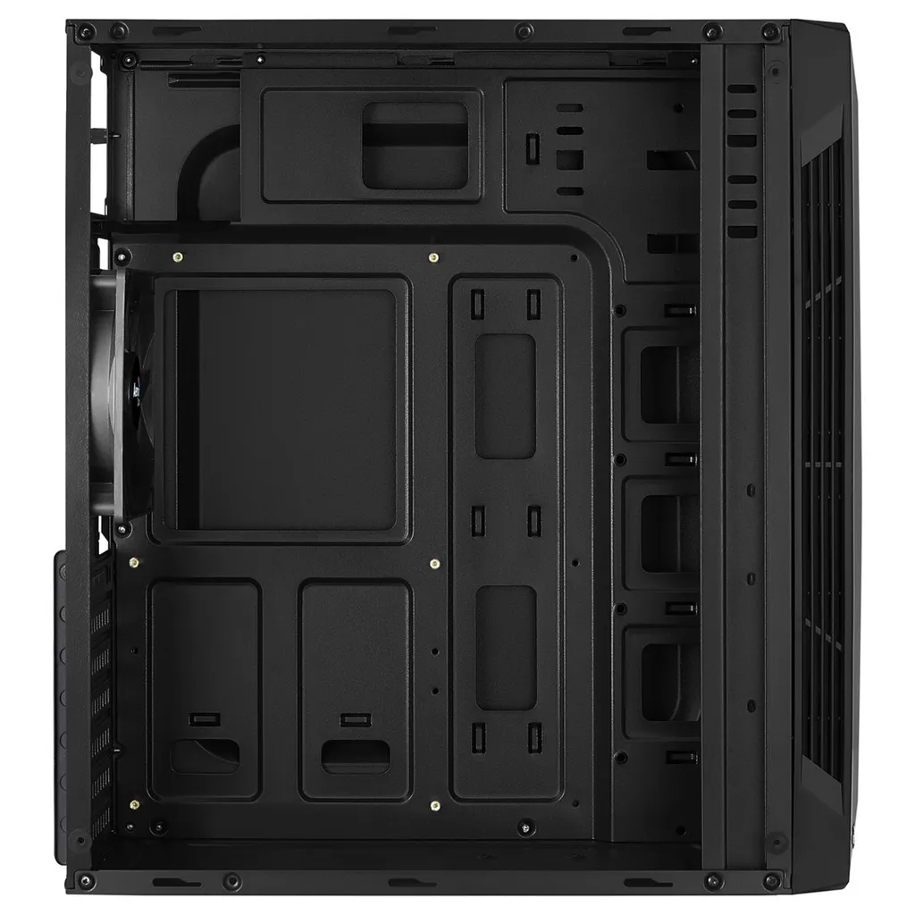 Boîtier PC Aerocool Split Midi Tower Noir avec Ruban LED RGB Stylé - 6