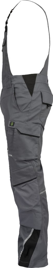 Leibwächter Latzhose Flex-Line FLEXL Gr. 27 grau/schwarz Produktbild 