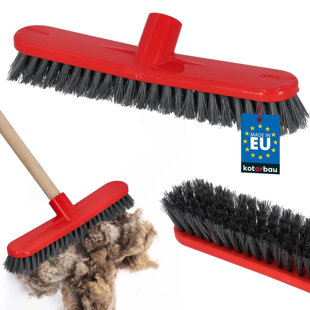 KOTARBAU® Podlahová kefa 26 cm, s PVC štetinami, čistiaca Obrázok produktu 