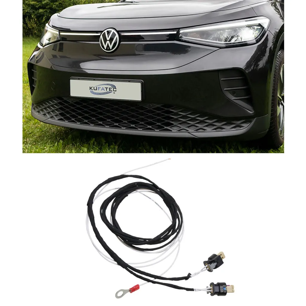 Kit complet câbles Kufatec éclairage contour LED calandre Kühle pour auto