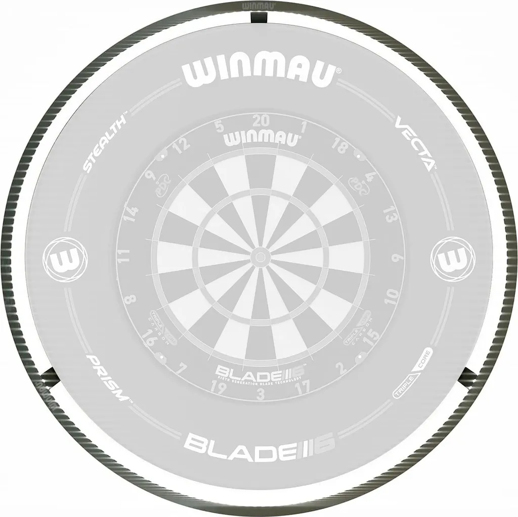 Éclairage LED pour cible de fléchettes Winmau Plasma en aluminium - 3