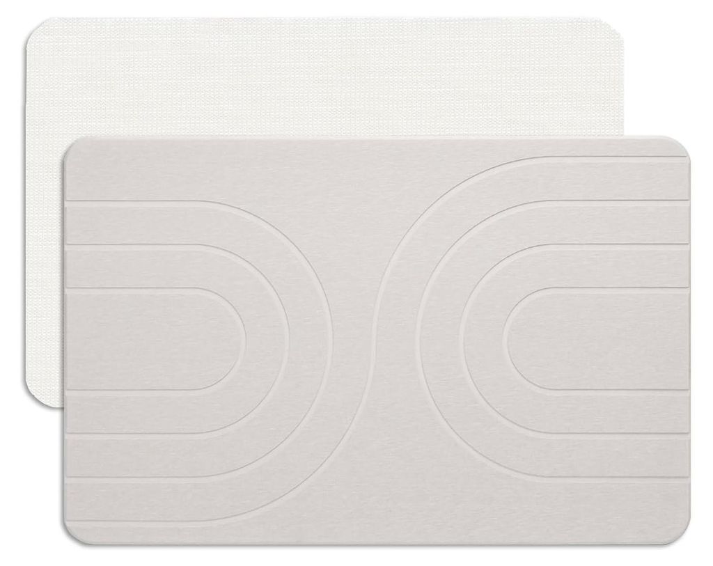 Tapis de bain en terre de diatomées – Idéal pour la salle Image du produit 