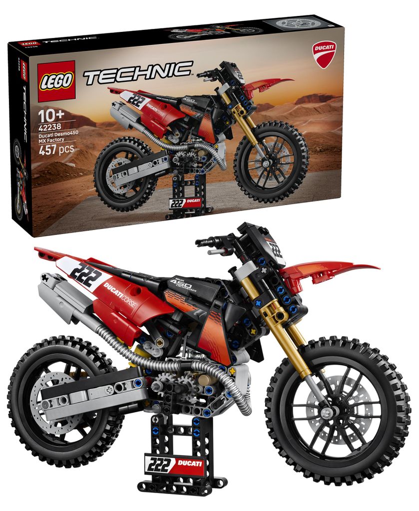 LEGO® Technic 42238 Moto Ducati Desmo450 MX Factory Immagine del prodotto 