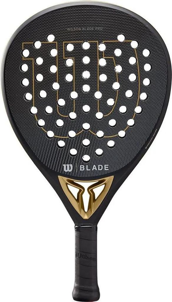 Wilson Blade Pro Padel V2 2 in nero e oro Immagine del prodotto 