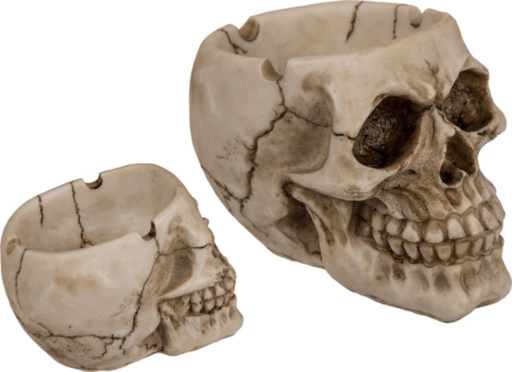 OOTB Aschenbecher Totenkopf ca. 12 cm Produktbild 