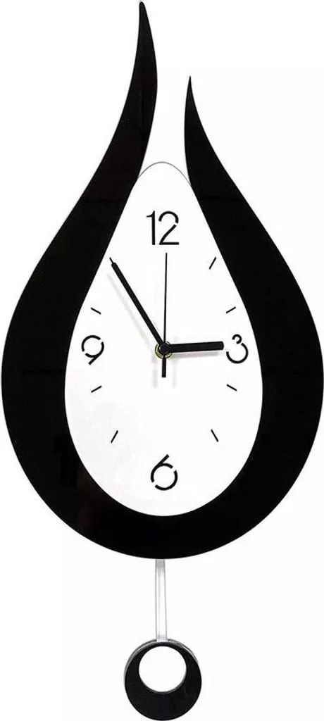 Horloge murale ronde lisible et silencieuse - Dites adieu au tic-tac