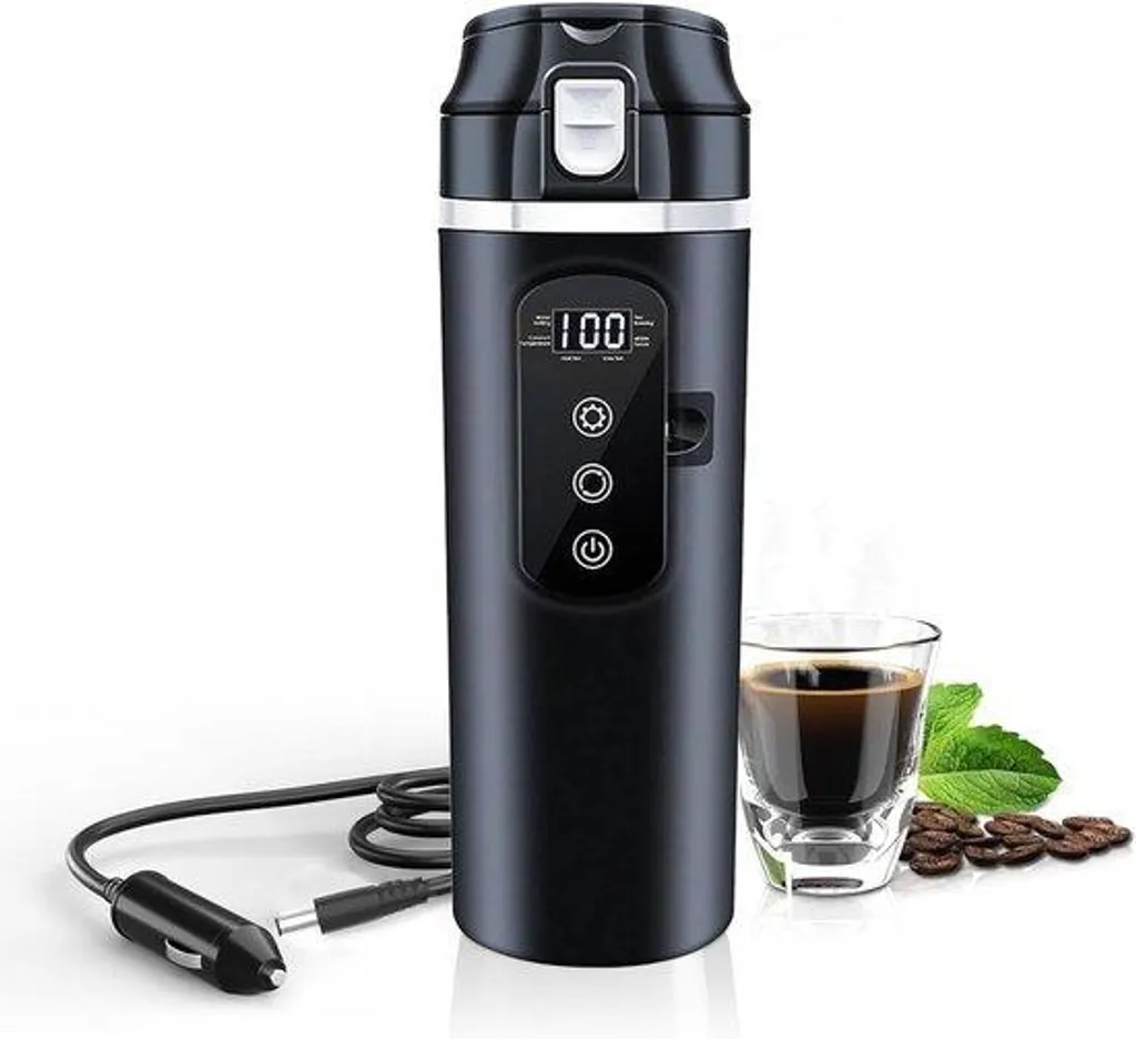Bouilloire 12V/24V automatique - Écran tactile et système anti-fuites