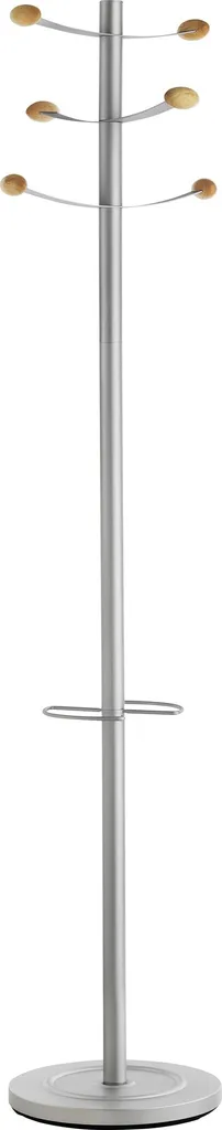 UNiLUX Portemanteau BOUQUET Gris 1750mm - Patère Design avec Porte-parapluies