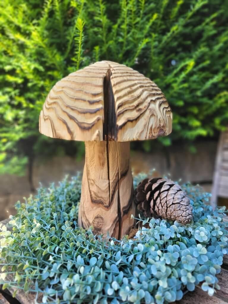 Holzpilz Holzpilz - h = 26 cm