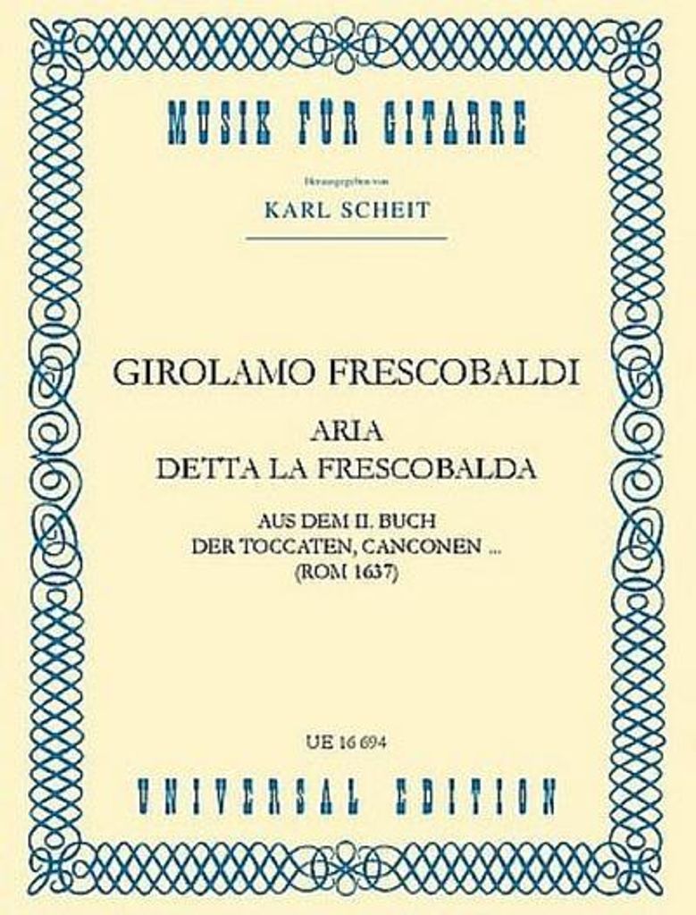 Aria detta la Frescobalda