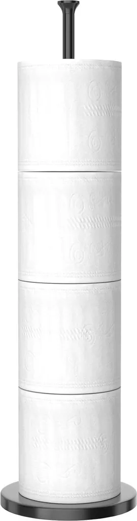 Distributeur papier toilette sur pied réserve Inox - Modèle Steel-Pro 43