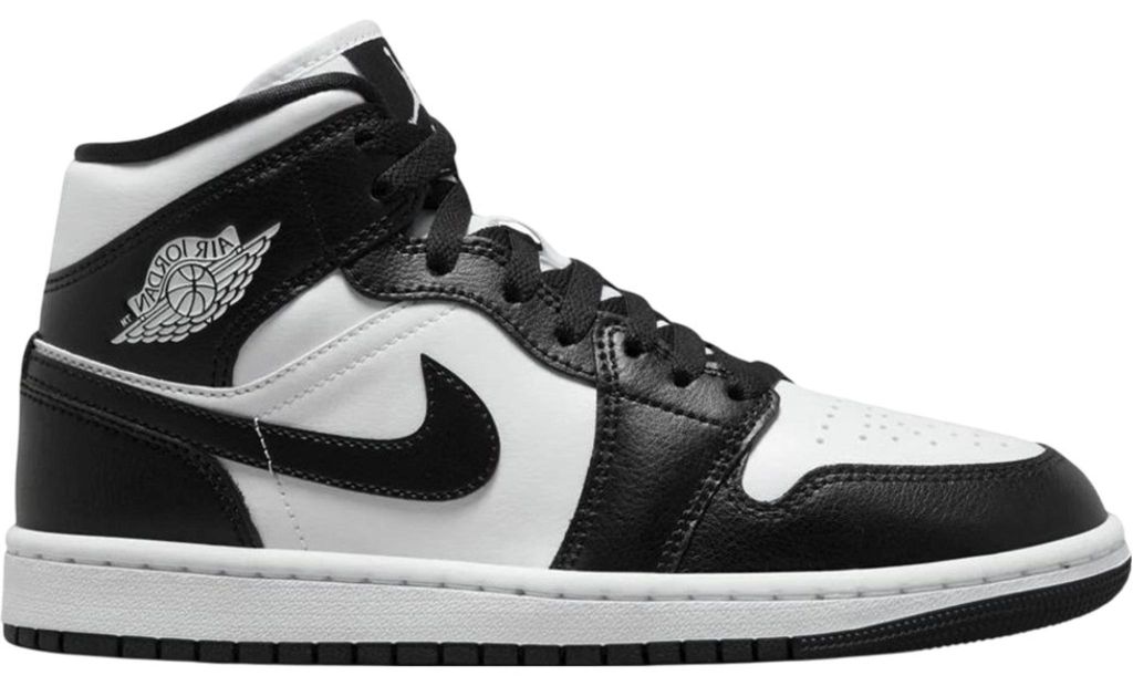 Nike Air Jordan 1 Mid Black White Panda Sneaker - EU 38,5