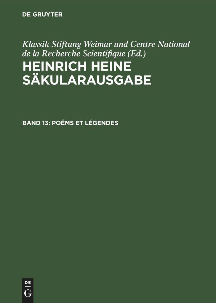 Poëms et Légendes