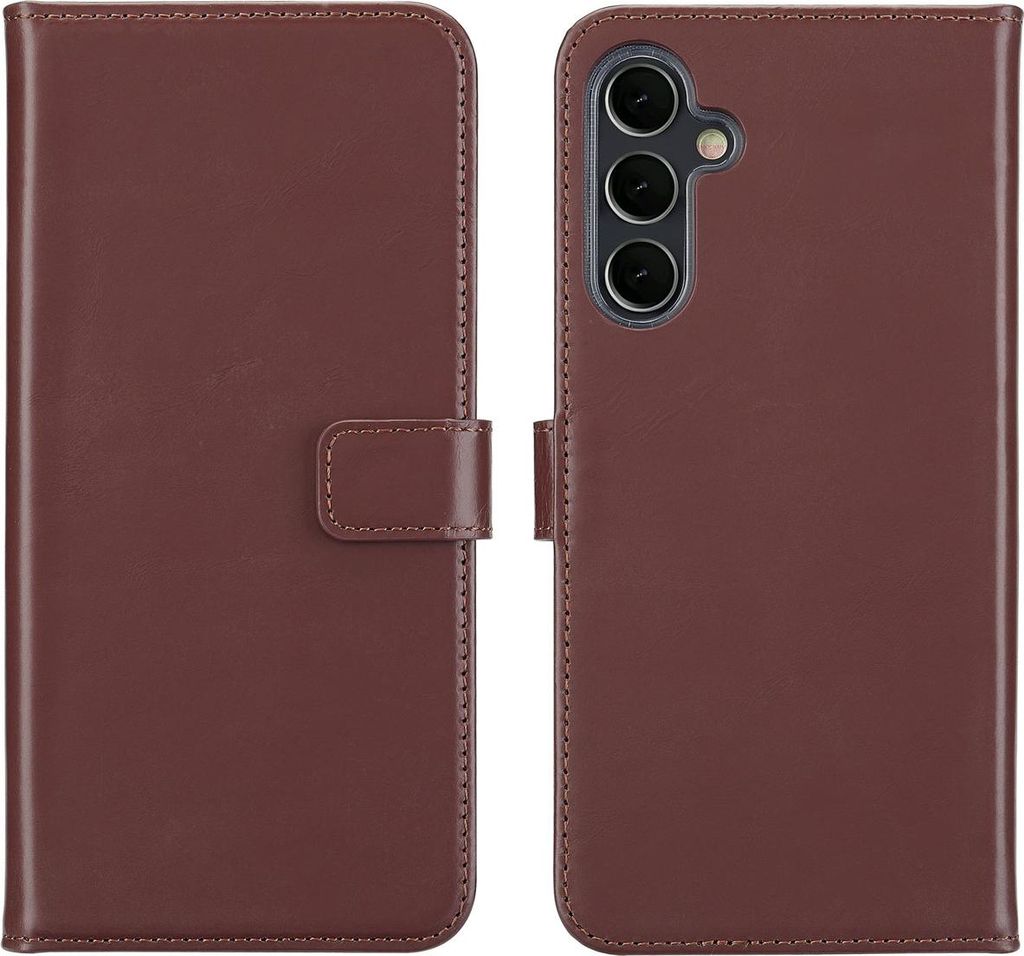 Selencia Bibliothèque en cuir véritable pour le Samsung Image du produit 