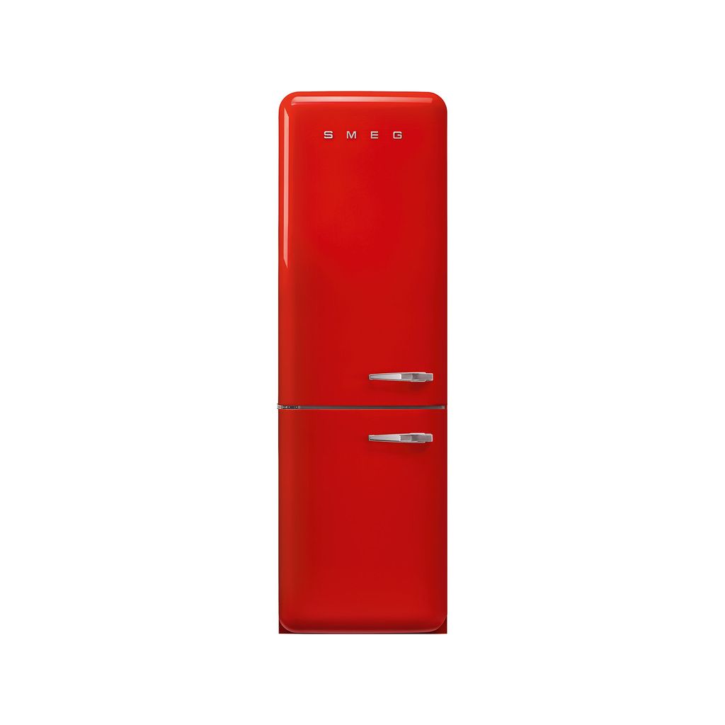 Smeg 2-Türig Kühlschrank 50s Style FAB32LRD5 Linksanschlag Rot